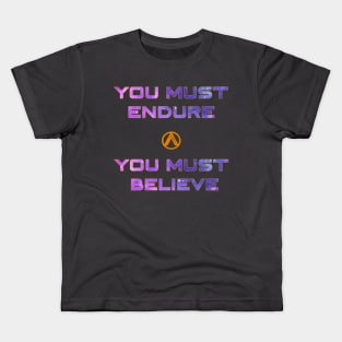 Endure and Believe | Aurora Rising Kids T-Shirt